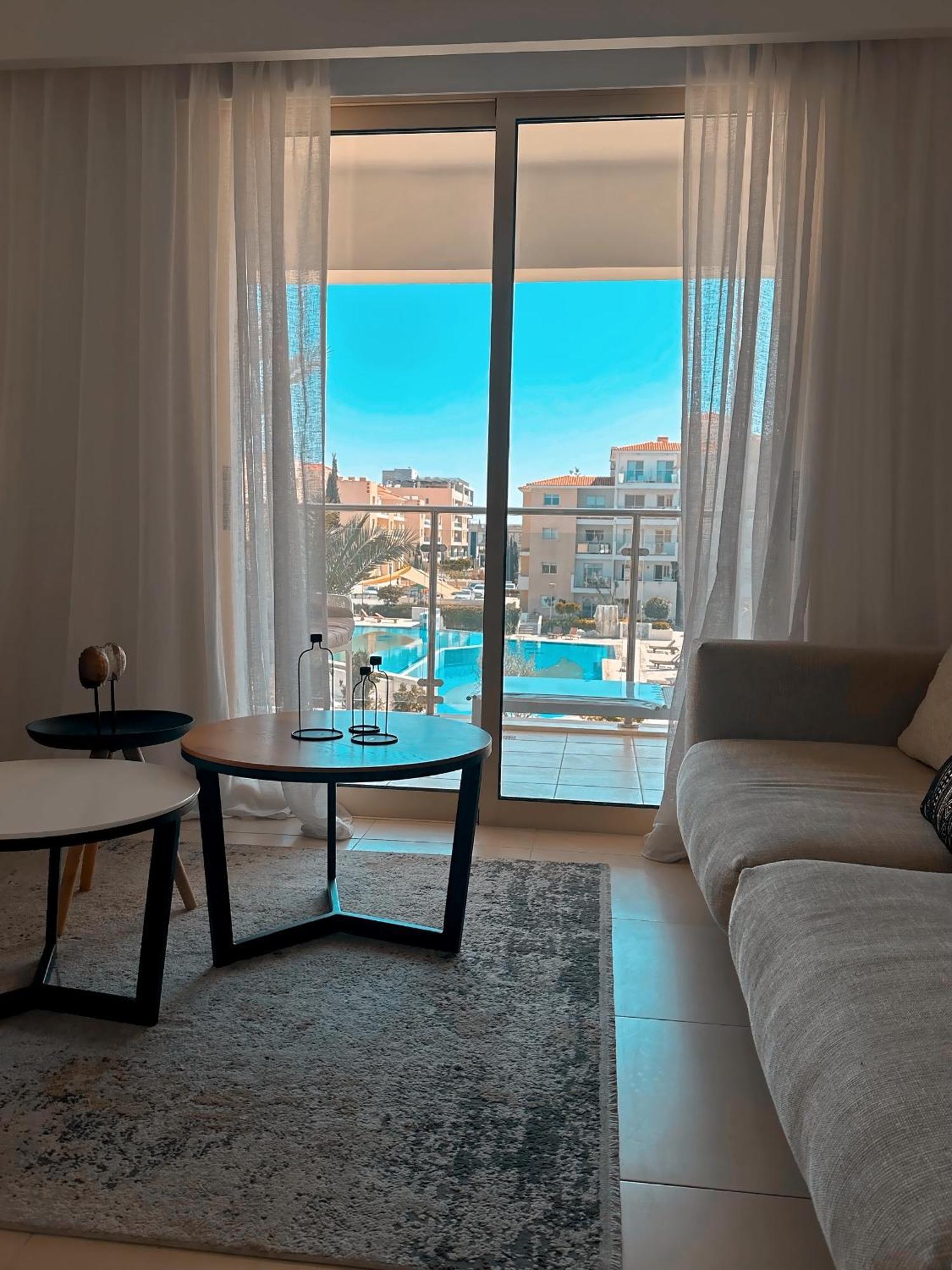 Апартаменти Elysia Park Ameliya 202 Пафос Екстер'єр фото